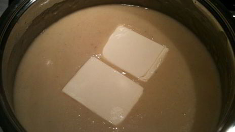 фасолевый суп со сливочным сыром