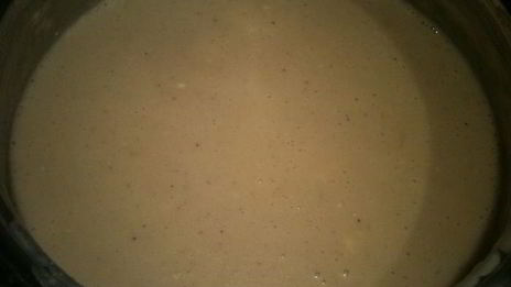 фасолевый суп со сливочным сыром