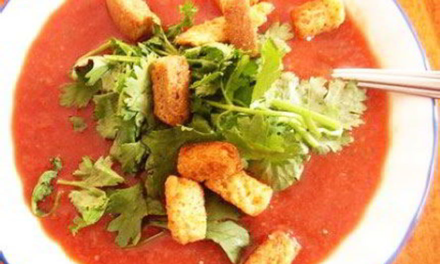 Рецепт быстрый гаспачо