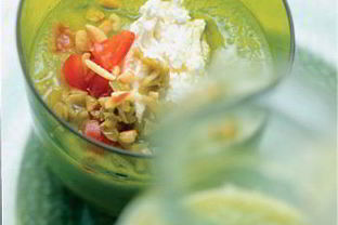 Гаспачо из огурца