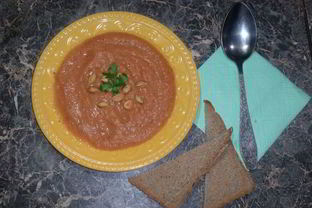 Гаспачо с фундуком