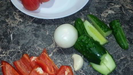 гаспачо с фундуком