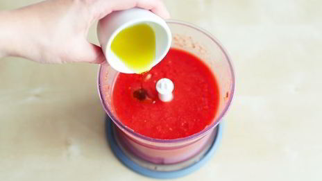 гаспачо с клубникой