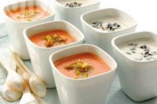 Испанский гаспачо с оливками