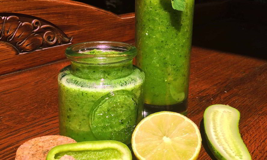 Рецепт зеленый гаспачо дачный смузи