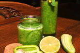 Зеленый гаспачо Дачный смузи