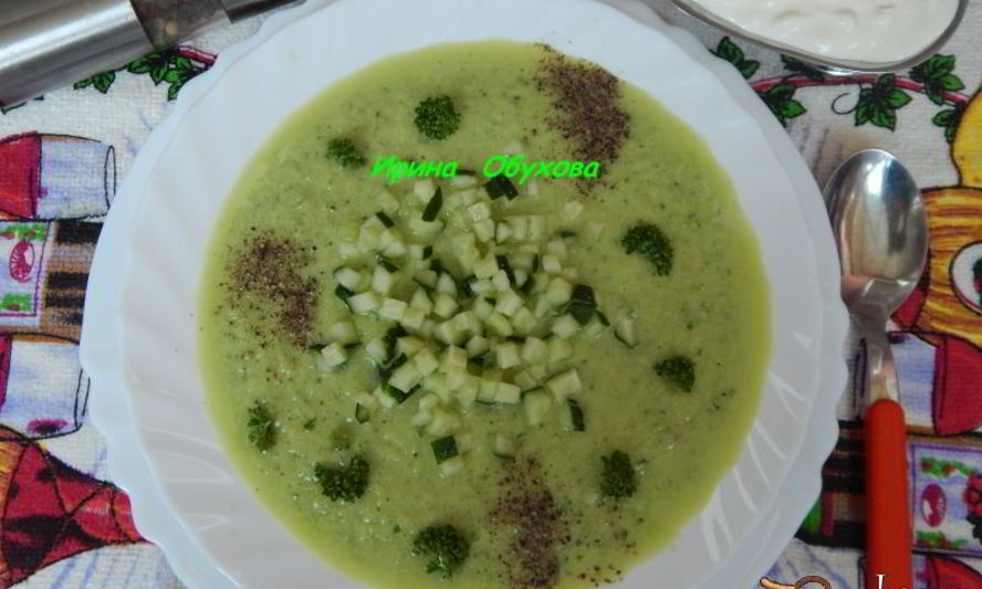 Рецепт зеленый гаспачо