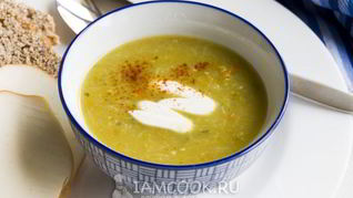 Бархатный гороховый суп