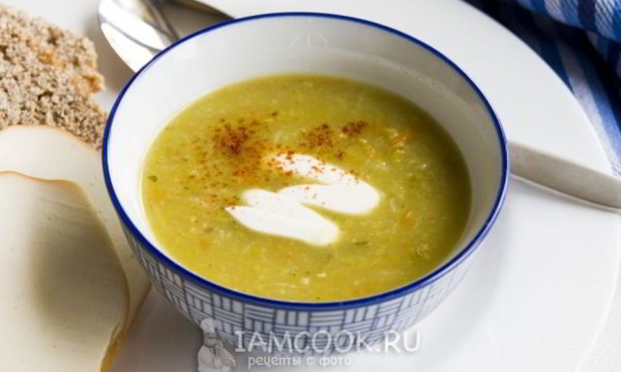 Рецепт бархатный гороховый суп