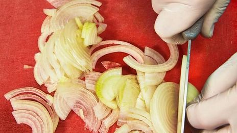 гороховый крем суп с беконом