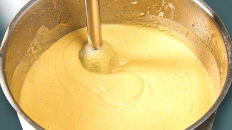 гороховый крем суп с беконом