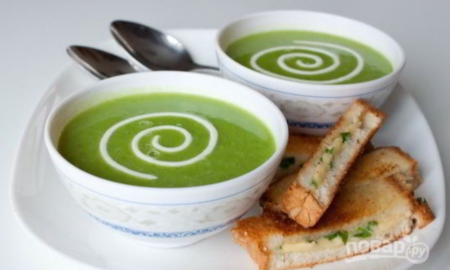 Рецепт гороховый крем-супчик