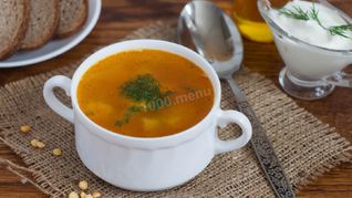 Гороховый суп без мяса
