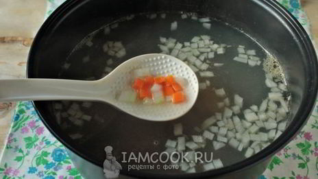 гороховый суп с говядиной в мультиварке