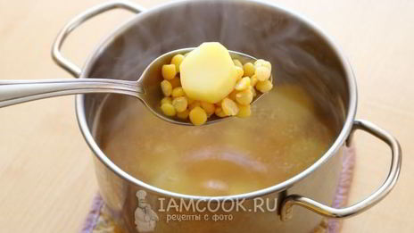 гороховый суп с индейкой