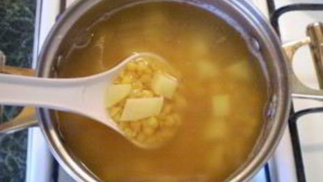 гороховый суп с картофелем