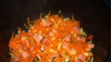 гороховый суп с колбасой в мультиварке