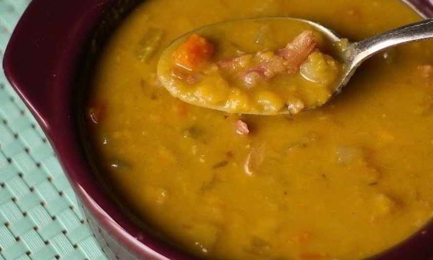 Рецепт горохового супа с копченого колбасоя