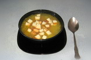 Гороховый суп с копченостями