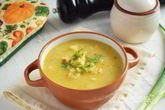 Гороховый суп с курицей на кокосовом молоке