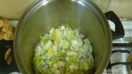 гороховый суп с курицей на кокосовом молоке