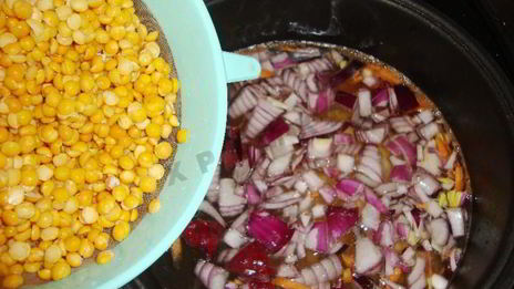 гороховый суп с курицей в мультиварке