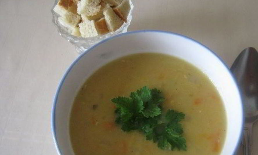 Рецепт гороховый суп с ребрами