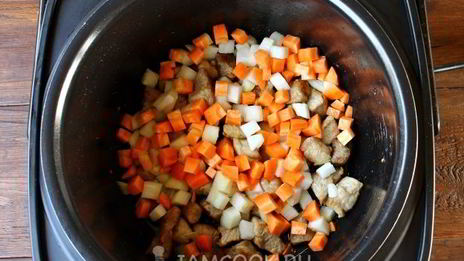 гороховый суп со свининой в мультиварке