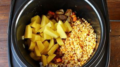 гороховый суп со свининой в мультиварке