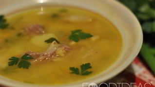 Гороховый суп со свининой