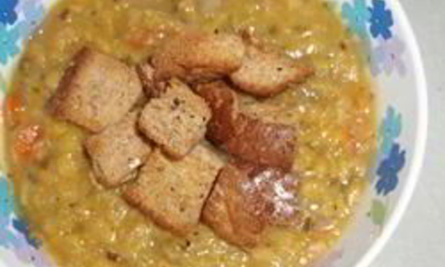 Рецепт постный гороховый суп