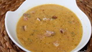 Суп гороховый с копченостями