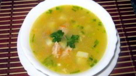 суп гороховый с курицей