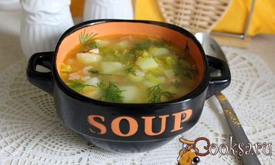 Рецепт суп из зеленого гороха с копченостями