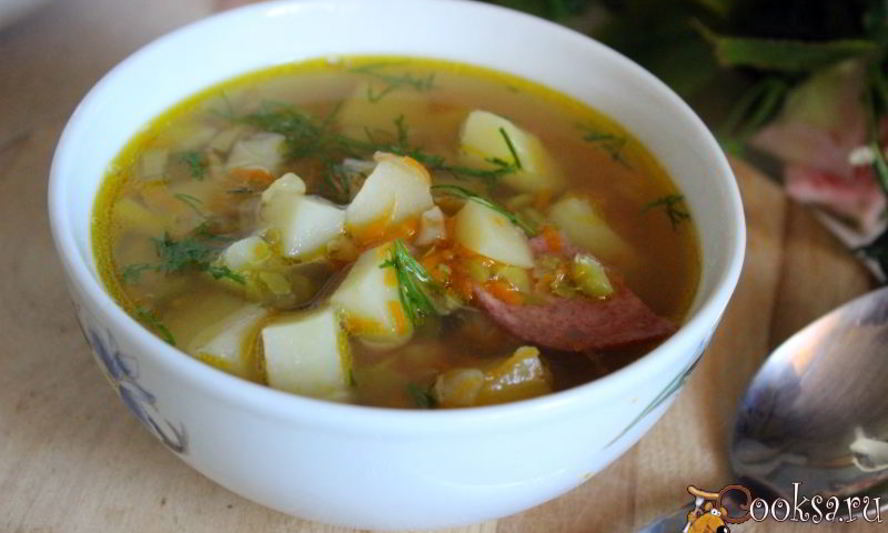 Рецепт суп из зеленого гороха в мультиварке