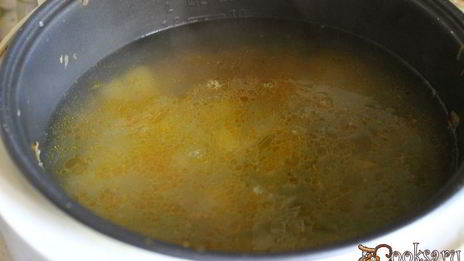 суп из зеленого гороха в мультиварке