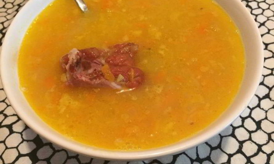 Рецепт уютный гороховый суп