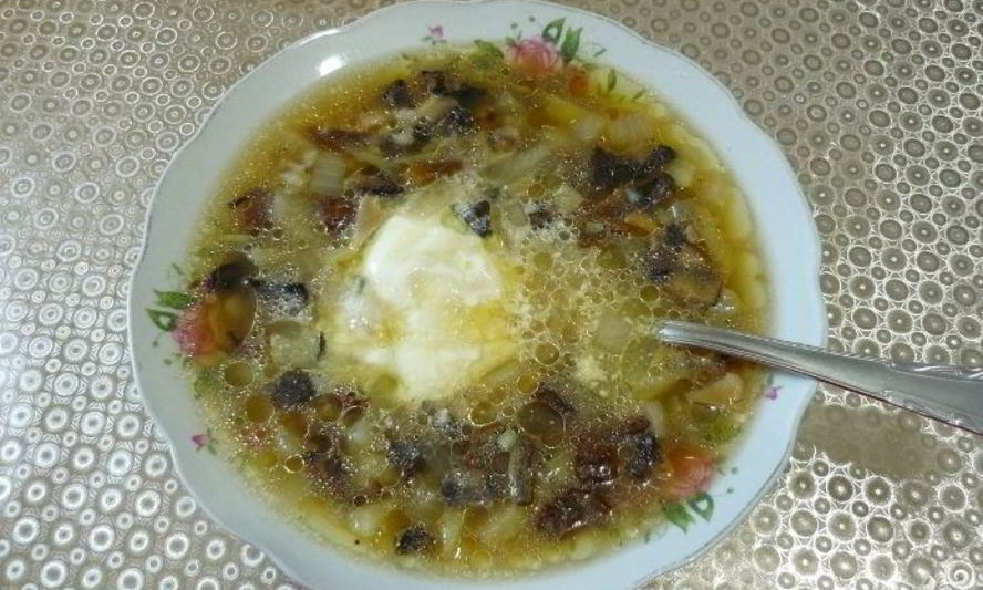 Рецепт грибной суп с картофелем