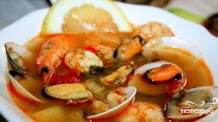 Испанский рыбный суп