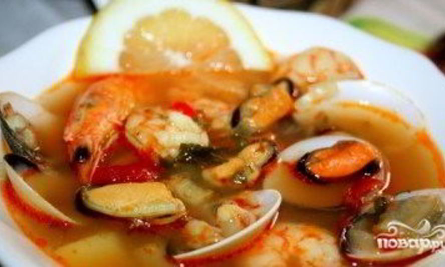 Рецепт испанский рыбный суп