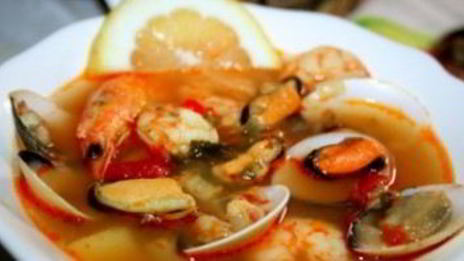 испанский рыбный суп