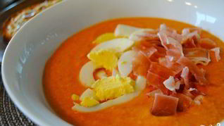 Испанский холодный суп Сальморехо