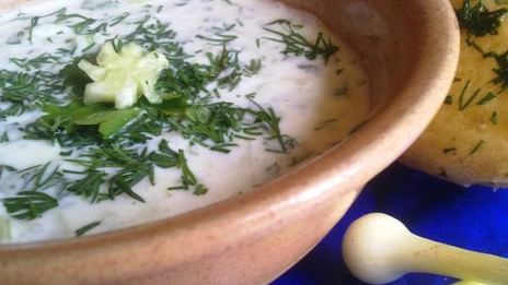 холодник из кефира по-белорусски