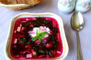 Холодник из свеклы