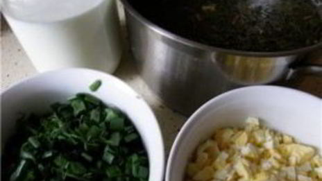 холодник по-белорусски на кефире