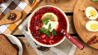 Холодник с курицей