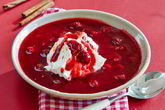 Холодный черешневый суп