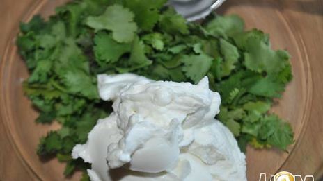 холодный кокосовый суп со свеклой