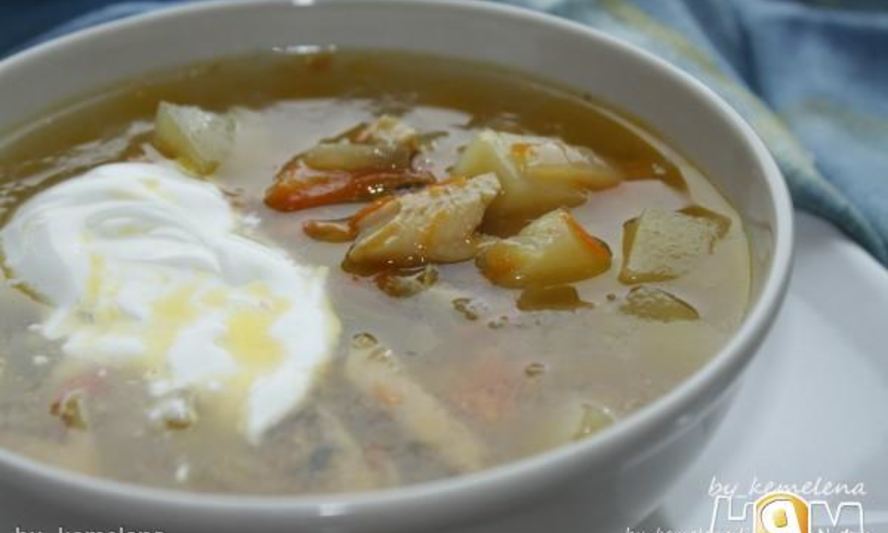 Рецепт холодный рыбный суп