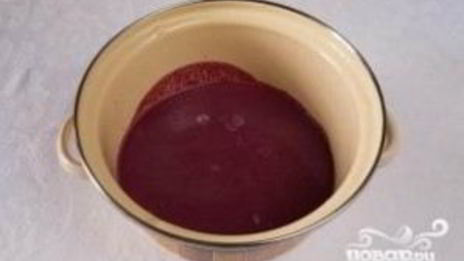 холодный суп из черники